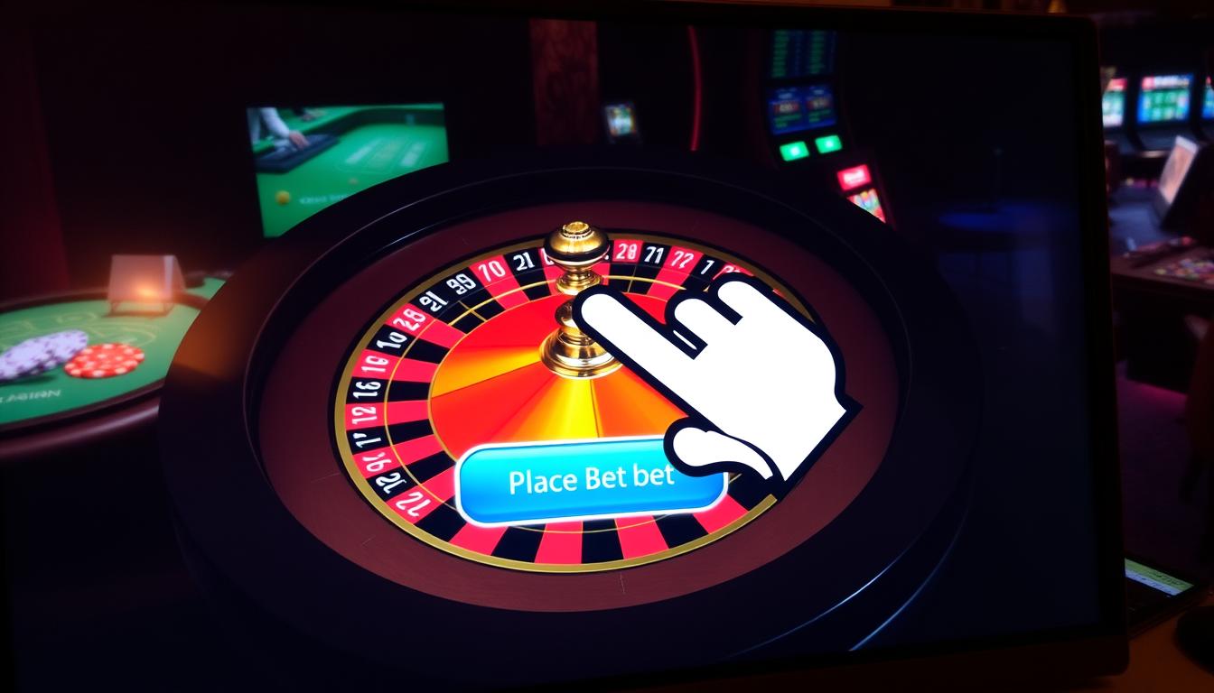 Cara bermain roulette online