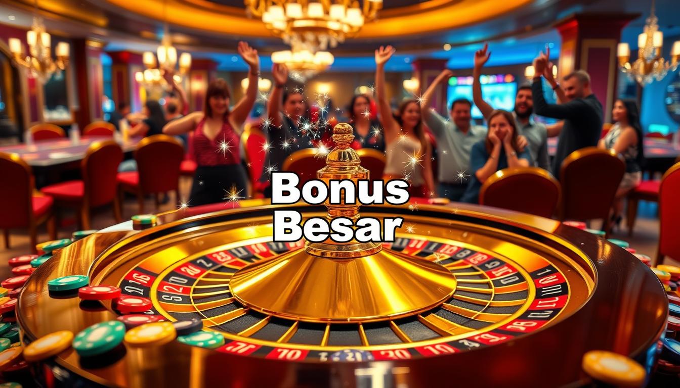 Roulette online bonus besar